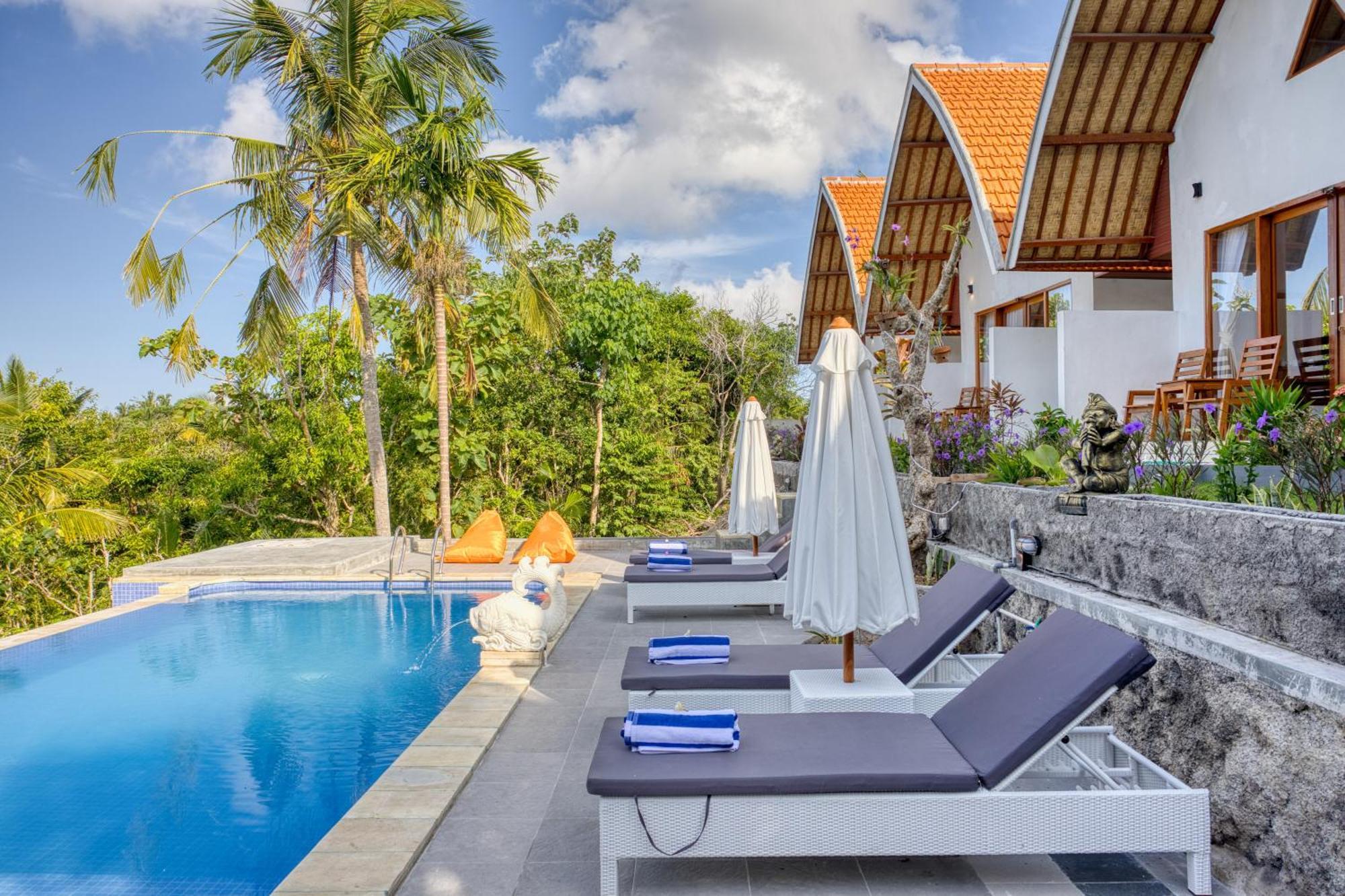 Kelingking Beach Villas Sompang Exterior foto